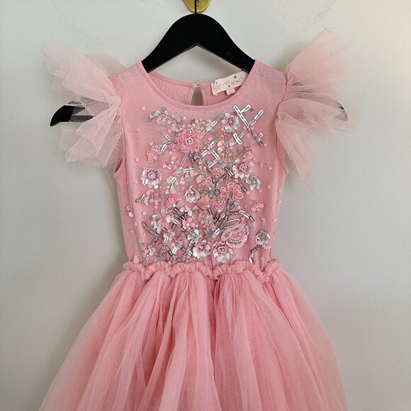 TUTU DU MONDE Kids' Garden's Gate Embellished Tutu Party Dress Size 6-7 Years - Picture 3 of 10